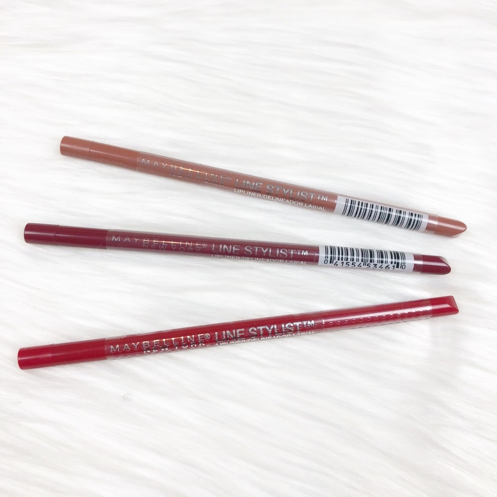 Maybelline Bundle Fine Point Lip Liners New Twist